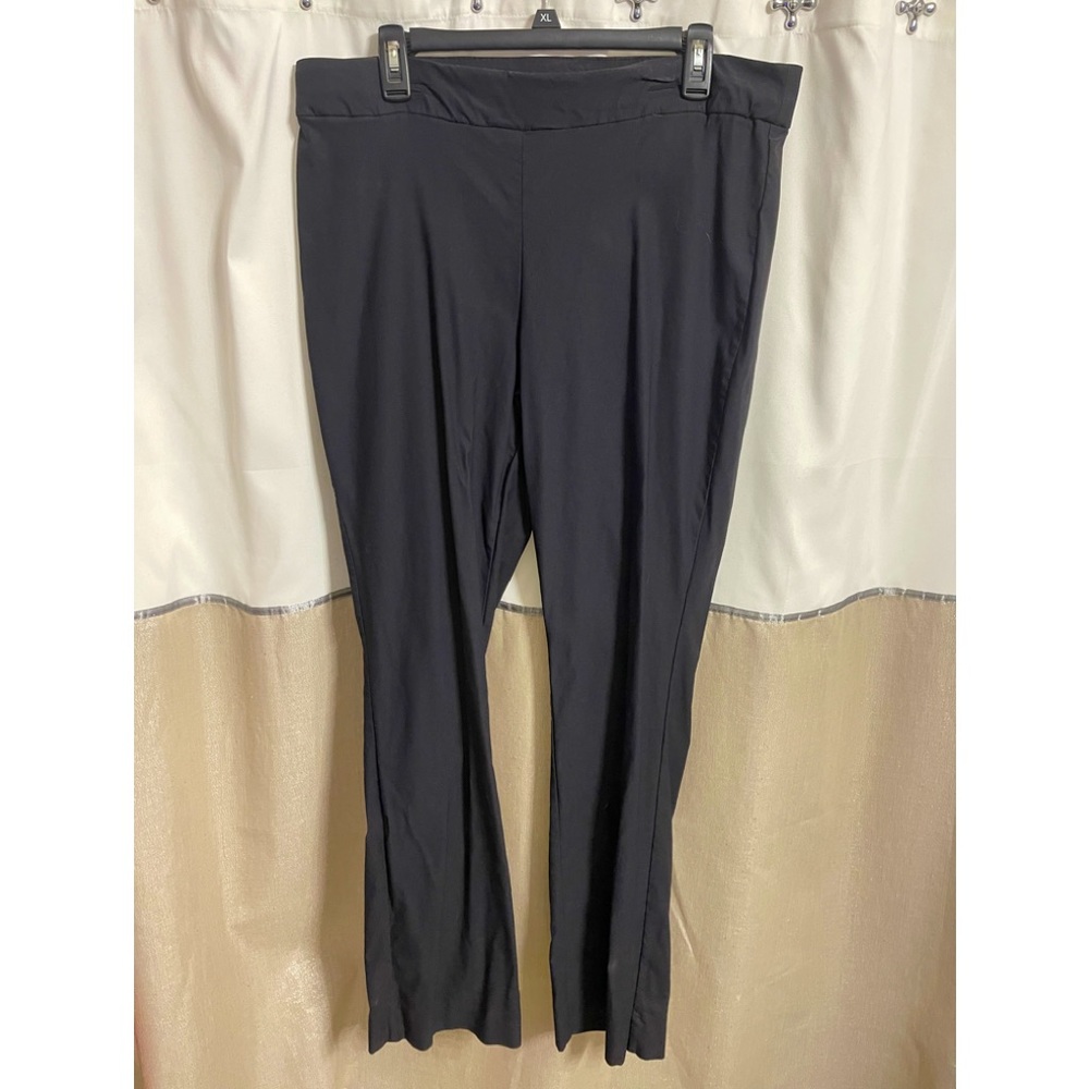 Simply Vera, black dress pants bootcut, size XL.  EUC.